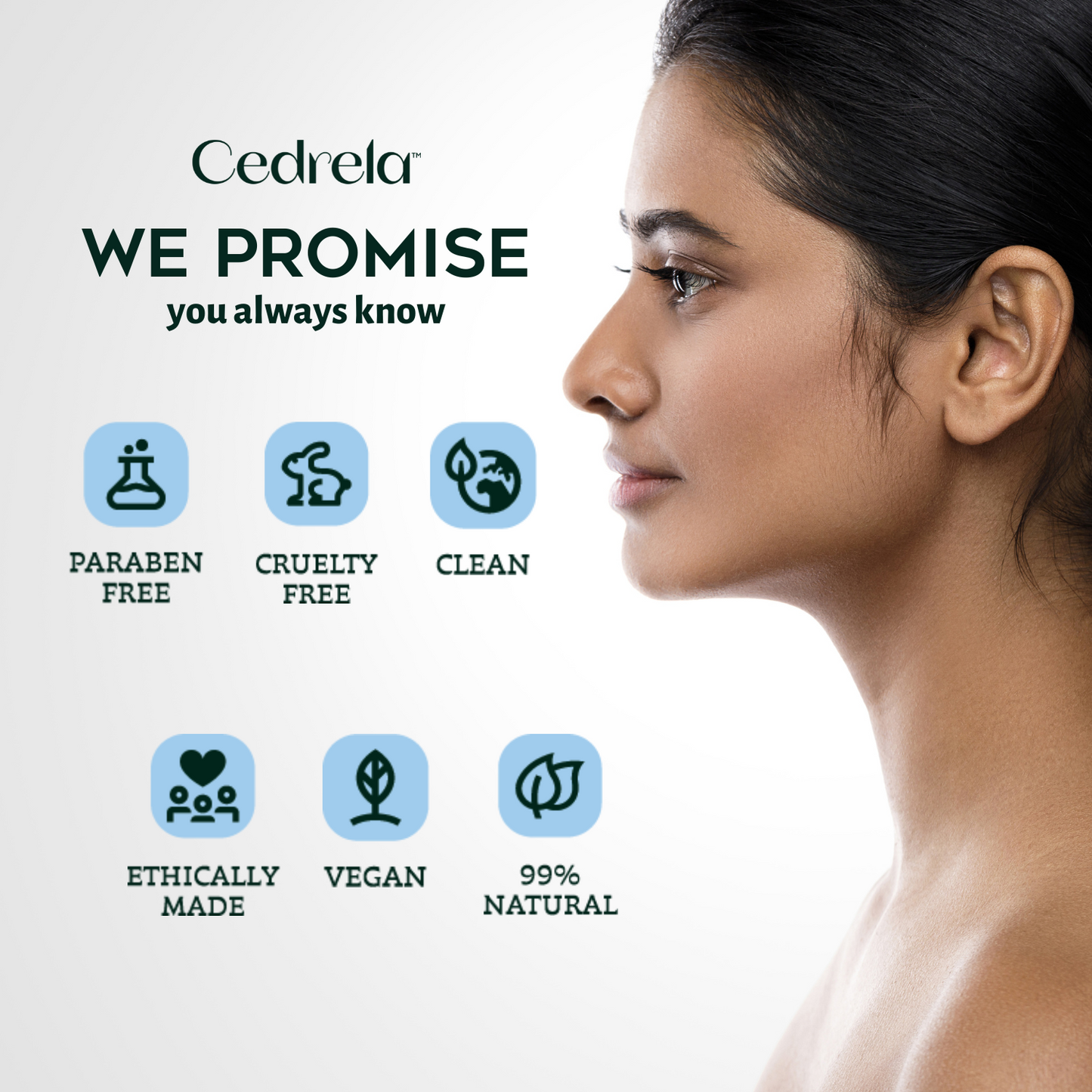 Cedrela Hydra-protect serum Day Night Nourishing Repair Postbiotics Bioemulsion Caléndula Manzanilla Aloe Vera Aceite de Cacay Vegano Totalmente natural 1 fl oz Suero hidratante probioticos